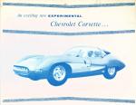 Chevrolet Corvette SS XP 64 Concept Car 1957 года